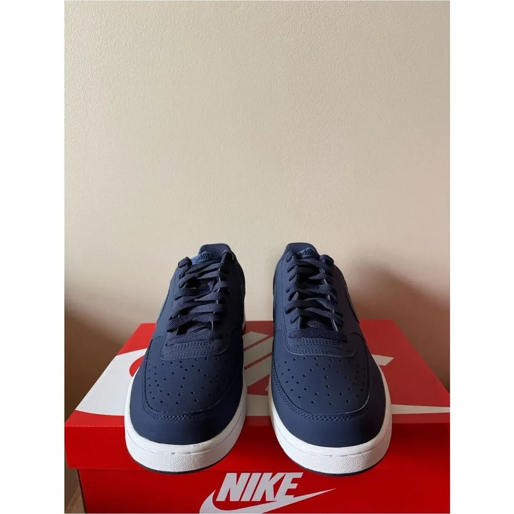 Nike Court Vision Low Midnight Navy Blue HM6193-410 Men’s Size 11.5